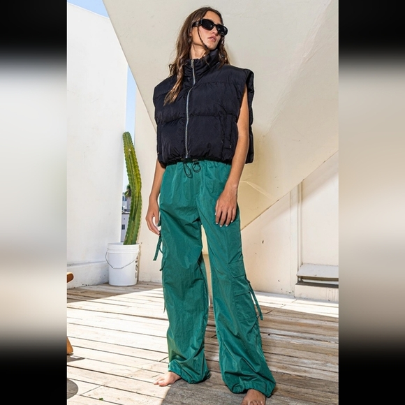 NWT NEW PATH CARGO JOGGER PANTS, GREEN, VARIOUS SIZES - Picture 4 of 10